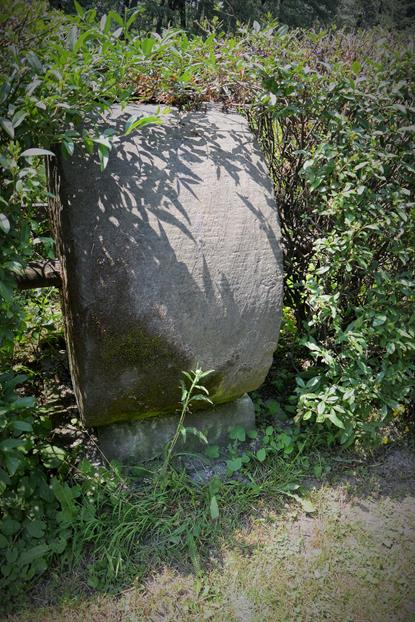 Kamień młyński z Iwanowic Dworskich (1).JPG