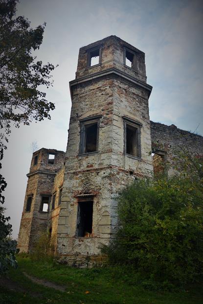 Ruiny zamku w październiku 2017 roku (13).JPG