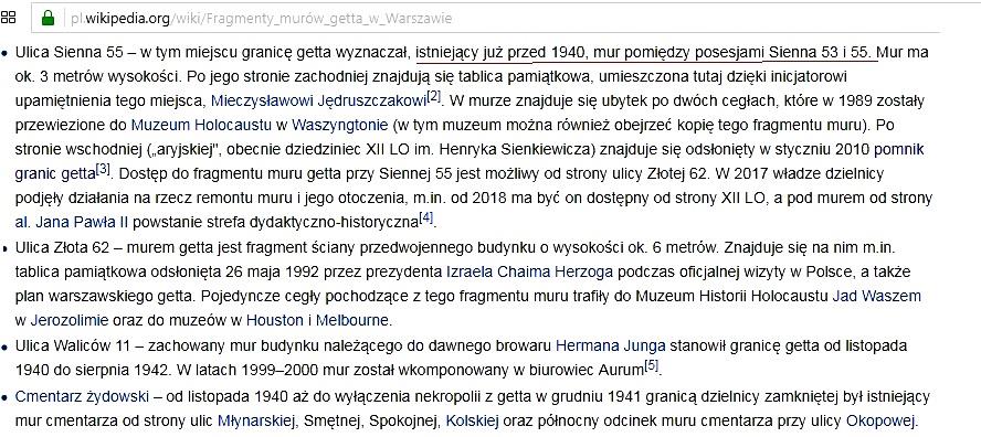 Mury getta wg Wikipedia - fragment tekstu.jpg