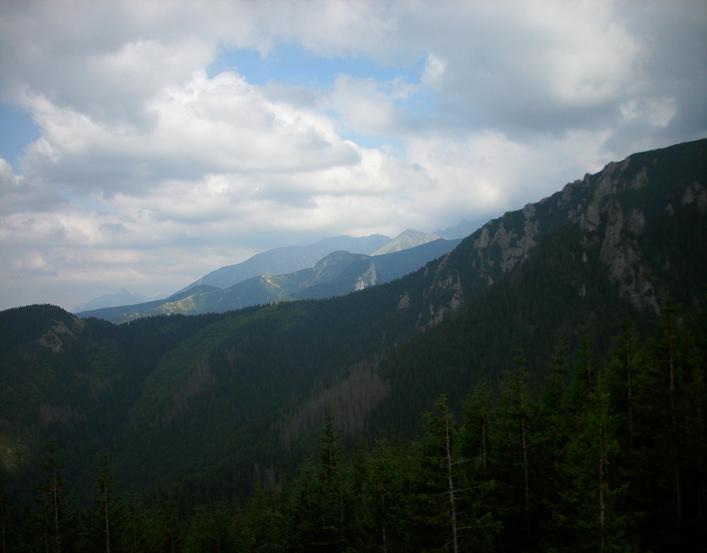 8. Tatry - widok ze ścieżki na Tatry Bialskie.JPG