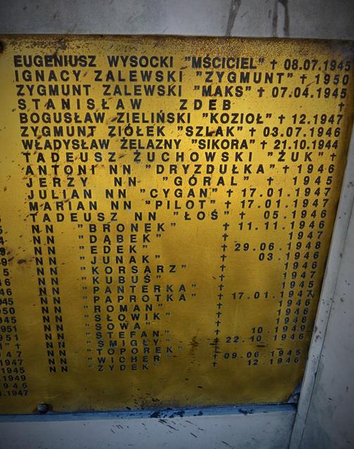 Pomnik pamięci żołnierzy Armii Krajowej ze zgrupowania Zapory (10).JPG