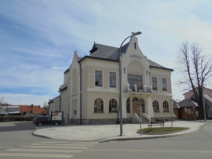 Stary Sacz budynek Sokola panorama.JPG