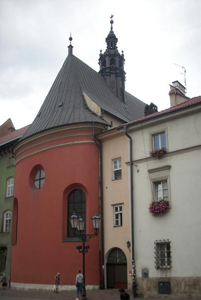 11. Kraków - kościół św. Barbary - apsyda.JPG