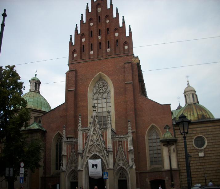 3. Kraków - kościół Dominikanów.JPG