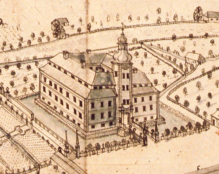 1. Jastrowiec - pałac w 1750 r..jpg