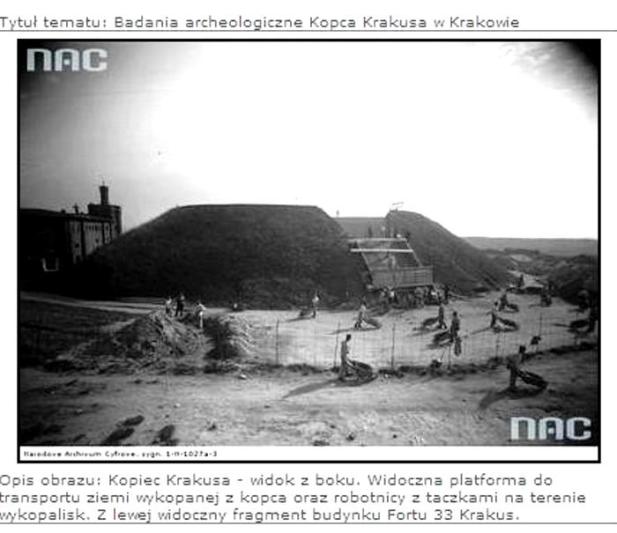 7. Fort 33 podczas badań archeologicznych w 1934 r..JPG