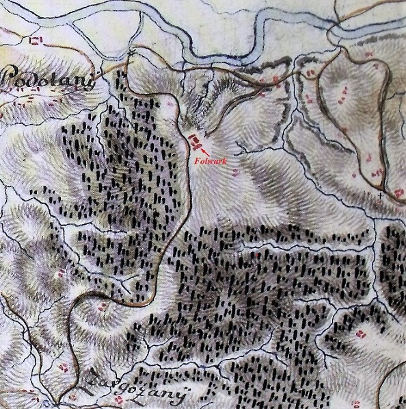 Wola na mapie Miega 1783 r.JPG