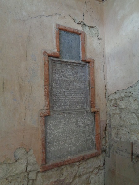 Goryslawice kosciol epitafia w kaplicy.JPG