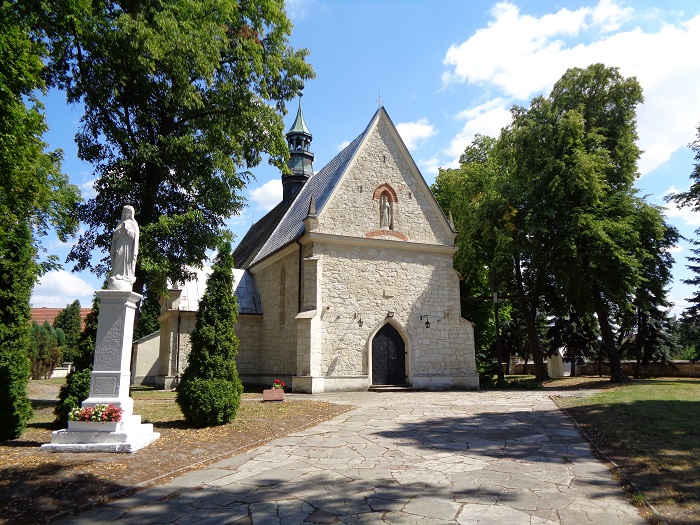 Stara Zagosc kosciol panorama.JPG