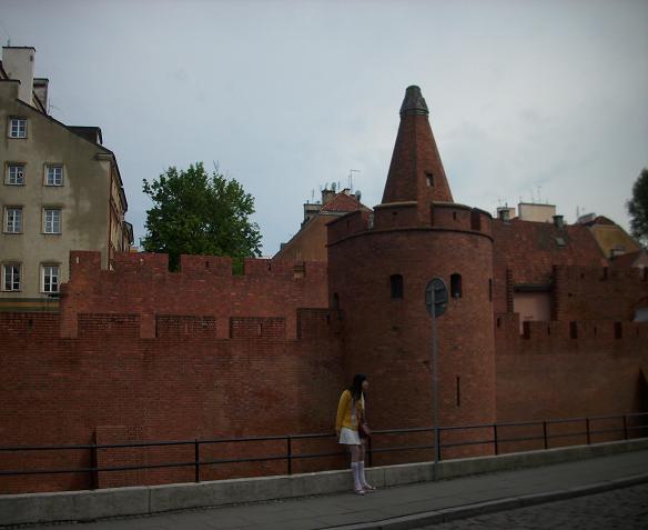 Mury Warszawy -   Baszta Prochowa.JPG