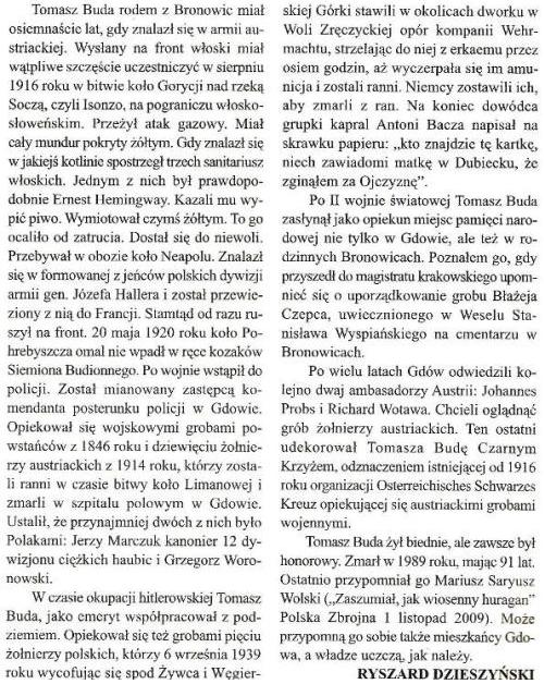 Cm nr 375 w Gdowie - artykuł z Naszej Gazety październik 2012 r..JPG