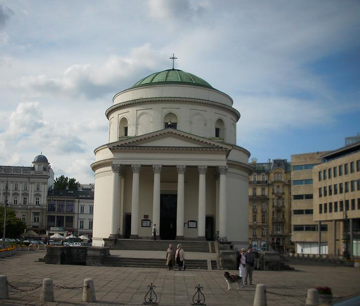 Warszawa - kościół św. Aleksandra - 5.JPG