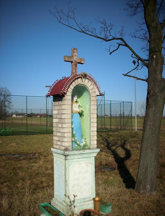 Niegowić - Niewiarów - kapliczka św. Barbary  - fot. 3.JPG