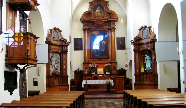 Wnętrze Kościoła Kapucynow w Krakowie.JPG