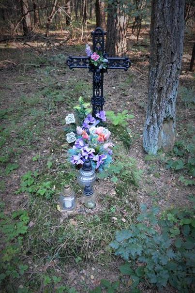 Brudzowice - grób w lesie (4).JPG