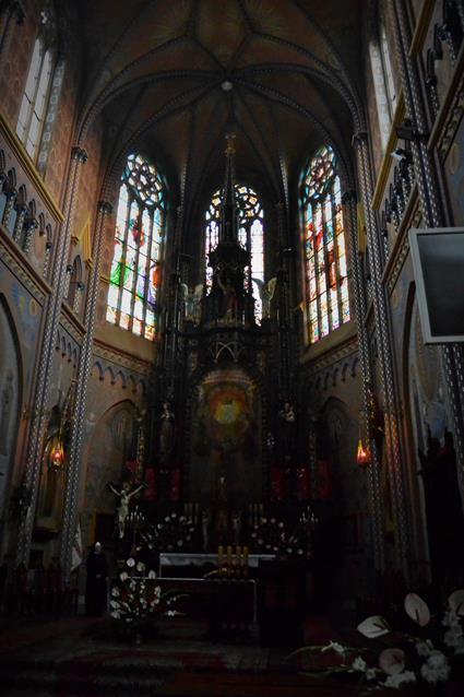 Kaplica pod wezwaniem św. Aleksandra - wnętrze.JPG