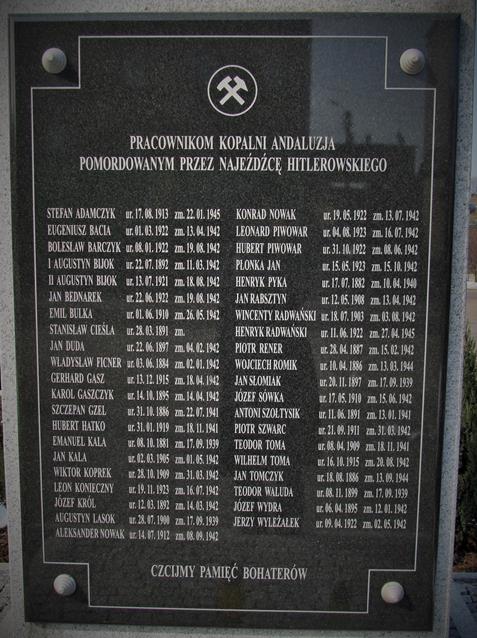 Pomnik pracowników kopalni Andaluzja (2).jpg