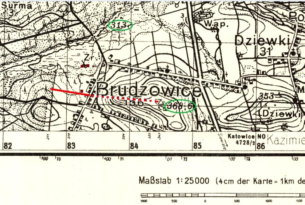 Niemiecka mapa topograficzna - German maps 1941 r..jpg