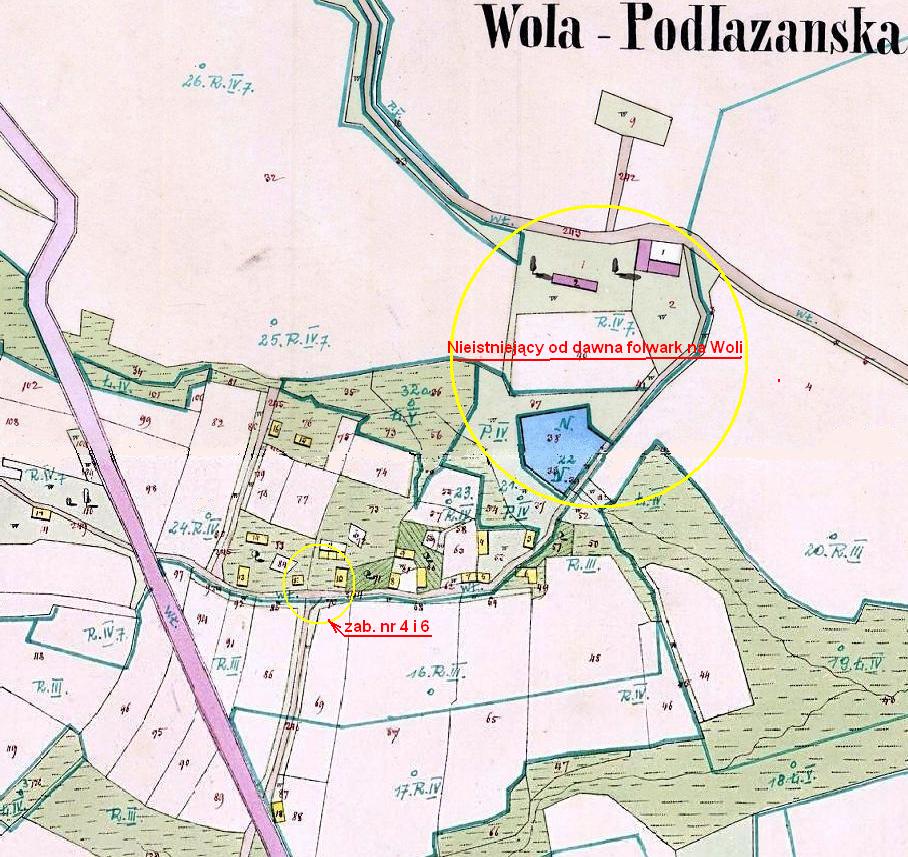 Wola Podlazanska w 1847 roku.jpg