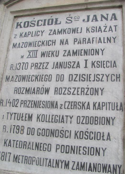 Archikatedra Warszawska - historia.JPG