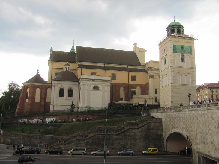 3. Kościoł św. Anny - widok od Zamku Królewskiego.JPG
