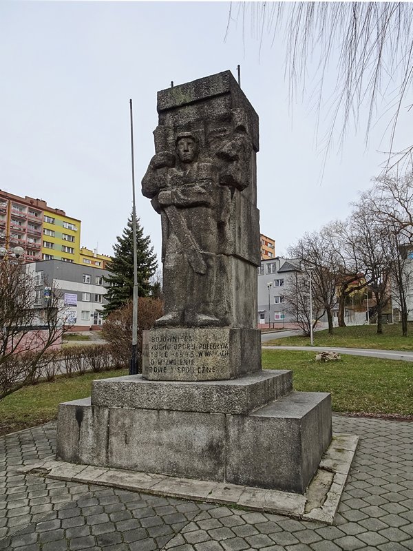Jaworzno - pomnik Bojownikow (7).JPG