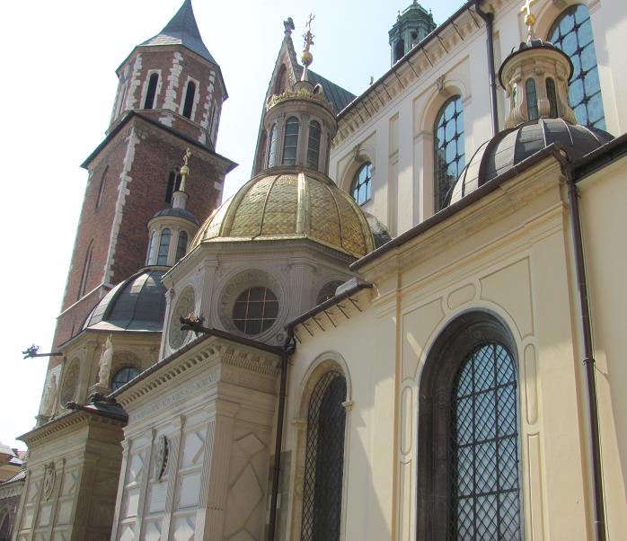 9. Kraków - katedra na Wawelu - Kaplica Wazów, Zygmuntowska, Zadzika.JPG