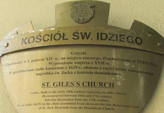 1. Kraków - kościół św. Idziego.JPG