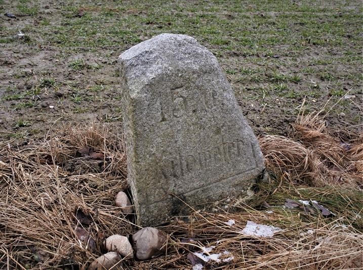 Częstocice - kamień przy drodze na Brzeg (2).JPG