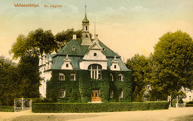 3. Bielany Jaworskie - fasada pałacu , ok. 1920 - Kopia.jpg