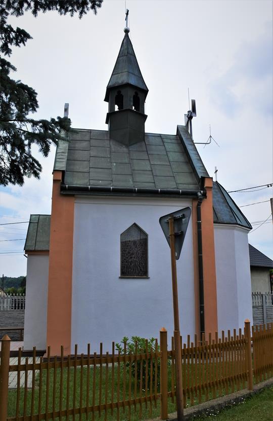 Tabliczki powodziowe na kaplicy w Jaśle (6).JPG