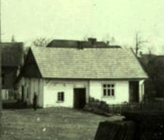 Gdów - historyczne zdjęcie domu Kozów.JPG