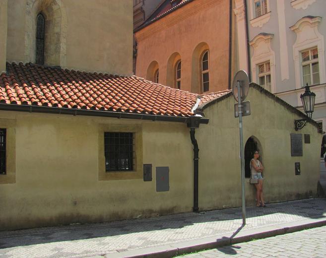 Praga - synagoga Staronowa - fot. 18.JPG