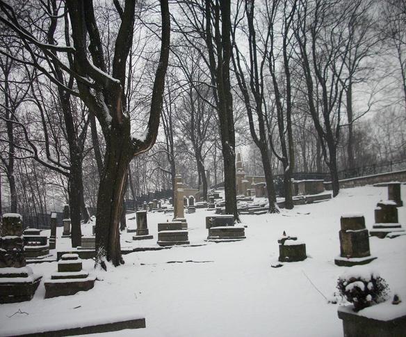 08. Stary Cmentarz w Podgórzu - styczeń 2012 r..JPG