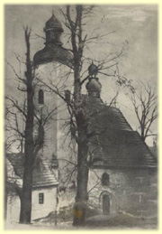 Stary, romański kościół w Kamieniu.jpg