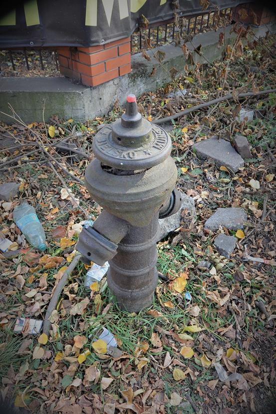 Sosnowiec - przedwojenny hydrant (2).JPG