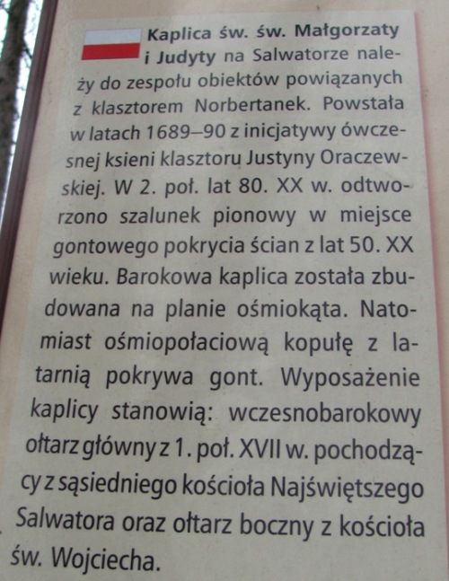 Kraków - kaplica na Salwatorze - fot. 1.JPG