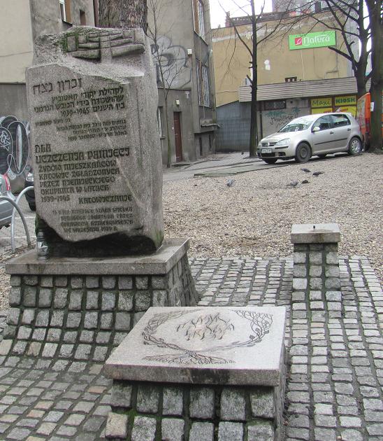 Katowice - pomnik Pamięci Żydów - fot. 7.JPG